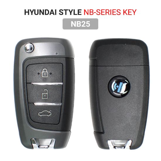 Picture of Keydiy KD Universal Flip Remote Key 3 Buttons Hyundai Type NB25 PCF