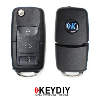 Keydiy KD Flip Remote Key VW Type  B01-3-MK3.COM And a lot of Emirates Keys-KD900