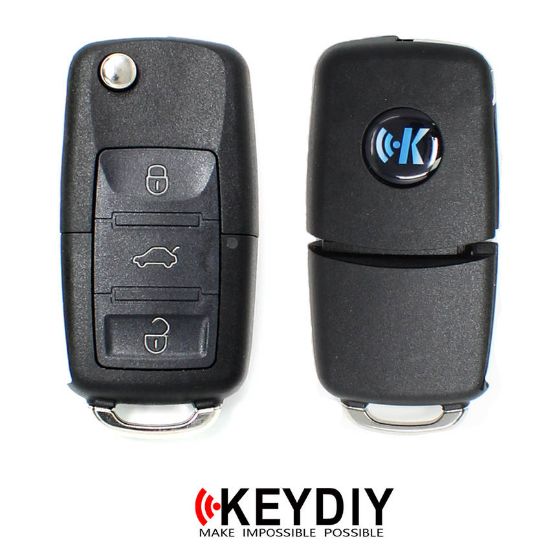 Keydiy KD Flip Remote Key VW Type  B01-3-MK3.COM And a lot of Emirates Keys-KD900