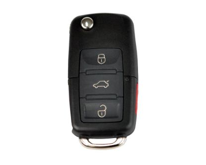 Keydiy KD VW Flip Remote Key 4 Buttons Type B01-3+1