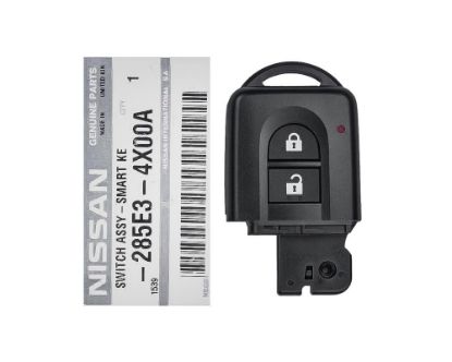 New Nissan Qashqai 2008-2013 Genuine/OEM Smart Head Key Remote 2 Buttons 433MHz 285E3-4X00A, 285E3-EB30A | Emirates Keys