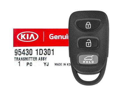 NEW KIA Carenz 2008 Genuine Remote 3 Buttons 433MHz 95430-1D301 954301D301 / FCCID: HM-T013 | Emirates Keys