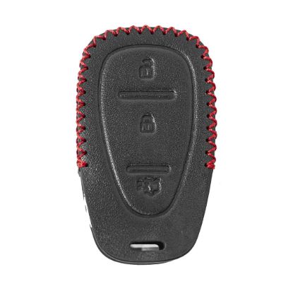 Leather Case For Chevrolet Smart Remote Key 3 Buttons