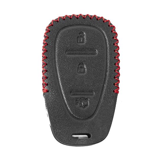 Leather Case For Chevrolet Smart Remote Key 3 Buttons