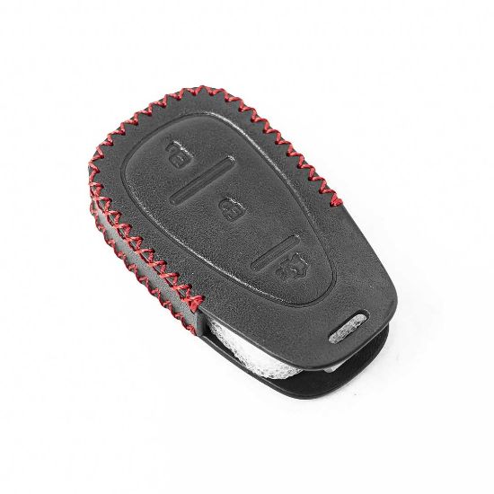New Aftermarket Leather Case For Chevrolet Smart Remote Key 3 Buttons High Quality Best Price | Emirates Keys