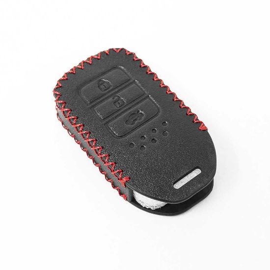 New Aftermarket Leather Case For Honda Smart Remote Key 3 Buttons High Quality Best Price | Emirates Keys