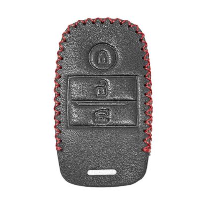 Leather Case For Kia Smart Remote Key 3 Buttons