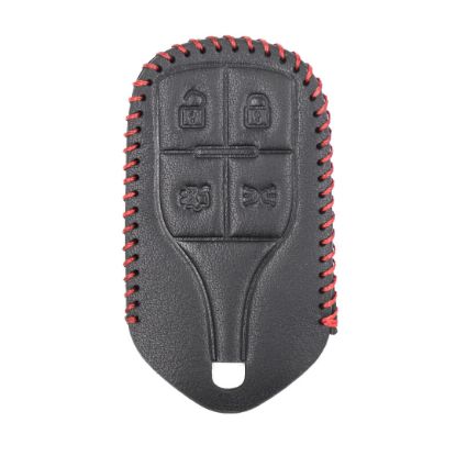 New Aftermarket Leather Case For Maserati Smart Remote Key 4 Buttons High Quality Best Price | Emirates Keys