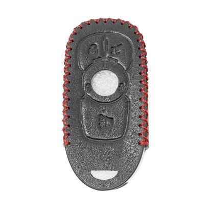 Leather Case For Buick Smart Remote Key 4 Buttons