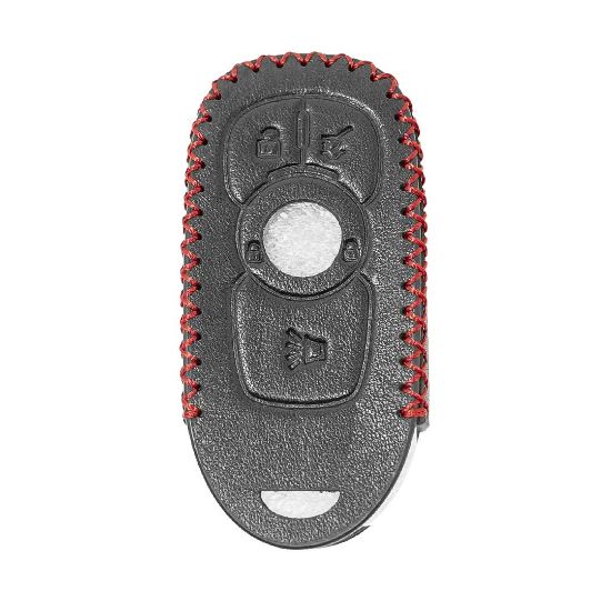 Leather Case For Buick Smart Remote Key 4 Buttons