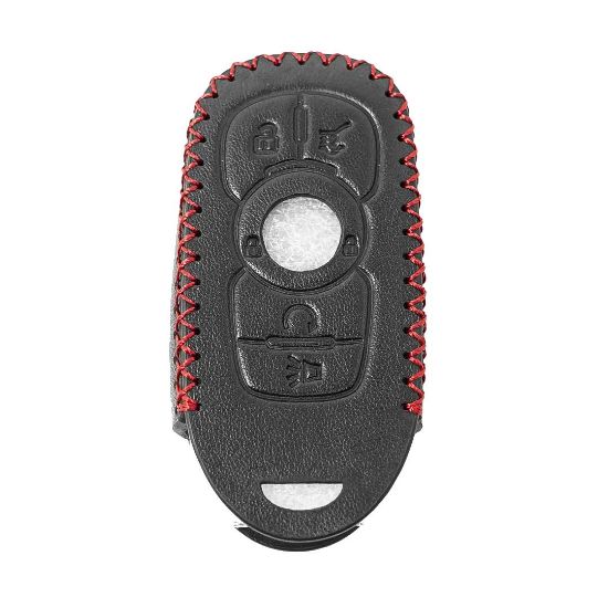 Leather Case For Buick Smart Remote Key 5 Buttons