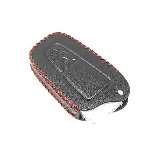 New Aftermarket Leather Case For Toyota Prius C-HR Prado Smart Remote Key 2 Buttons High Quality Best Price | Emirates Keys