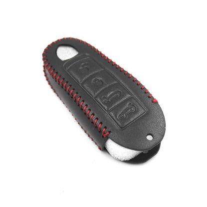 New Aftermarket Leather Case For Porsche Smart Remote Key 4 Buttons High Quality Best Price | Emirates Keys