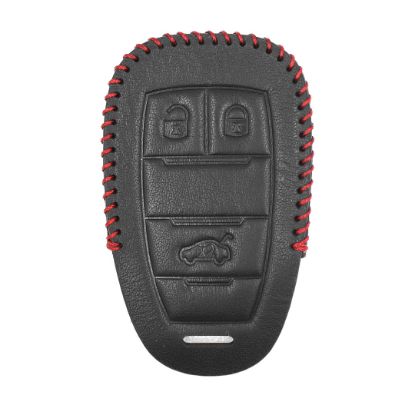 New Aftermarket Leather Case For Alfa Romeo Smart Remote Key 3 Buttons High Quality Best Price | Emirates Keys