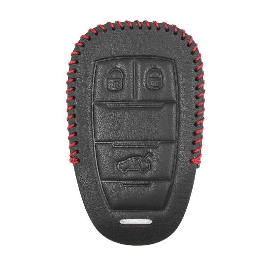 New Aftermarket Leather Case For Alfa Romeo Smart Remote Key 3 Buttons High Quality Best Price | Emirates Keys