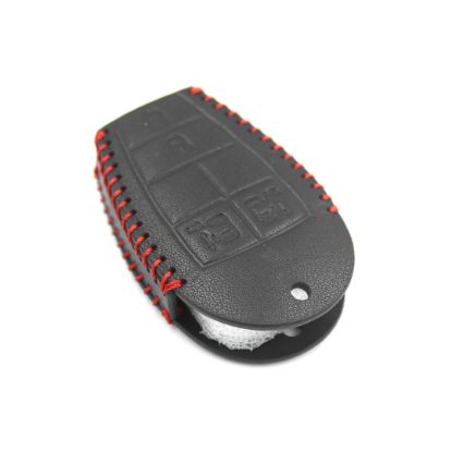 New Aftermarket Leather Case For Jeep Smart Remote Key 4+1 Buttons JP-Q High Quality Best Price | Emirates Keys