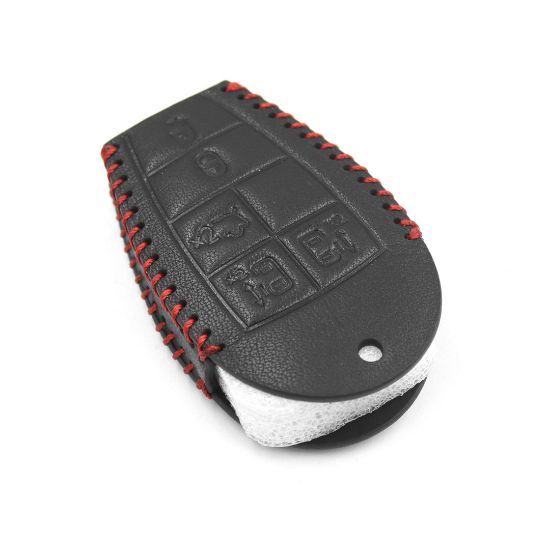 New Aftermarket Leather Case For Jeep Smart Remote Key 5+1 Buttons JP-R High Quality Best Price | Emirates Keys