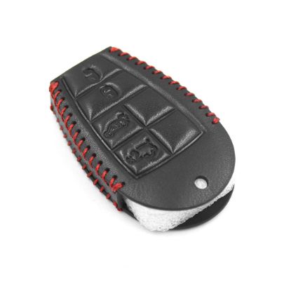 New Aftermarket Leather Case For Jeep Smart Remote Key 4+1 Buttons JP-O High Quality Best Price | Emirates Keys