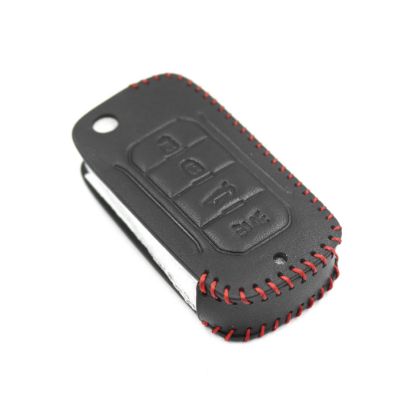 New Aftermarket Leather Case For Jeep Flip Remote Key 4 Buttons JP-E High Quality Best Price | Emirates Keys