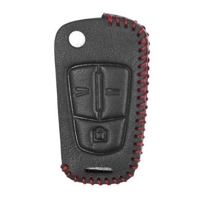 New Aftermarket Leather Case For Opel Flip Remote Key 3 Buttons OP-A High Quality Best Price | Emirates Keys