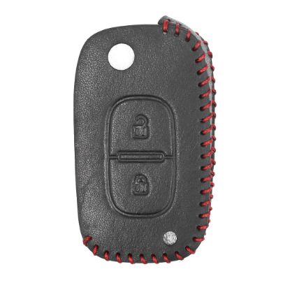 New Aftermarket Leather Case For Renault Flip Remote Key 2 Buttons RN-D High Quality Best Price | Emirates Keys
