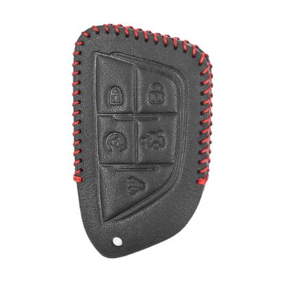New Aftermarket Leather Case For Cadillac Smart Remote Key 5 Buttons CD-G High Quality Best Price | Emirates Keys