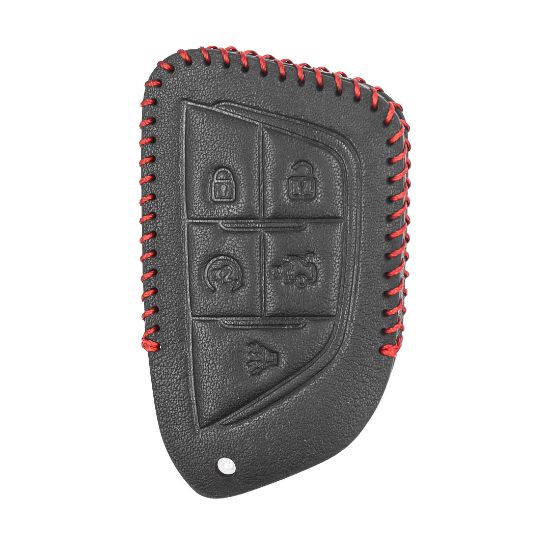 New Aftermarket Leather Case For Cadillac Smart Remote Key 5 Buttons CD-G High Quality Best Price | Emirates Keys