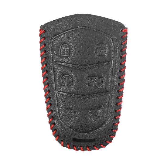 New Aftermarket Leather Case For Cadillac Smart Remote Key 6 Buttons High Quality Best Price | Emirates Keys