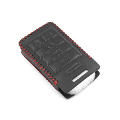 New Aftermarket Leather Case For Cadillac Smart Remote Key 4+1 Buttons High Quality Best Price | Emirates Keys