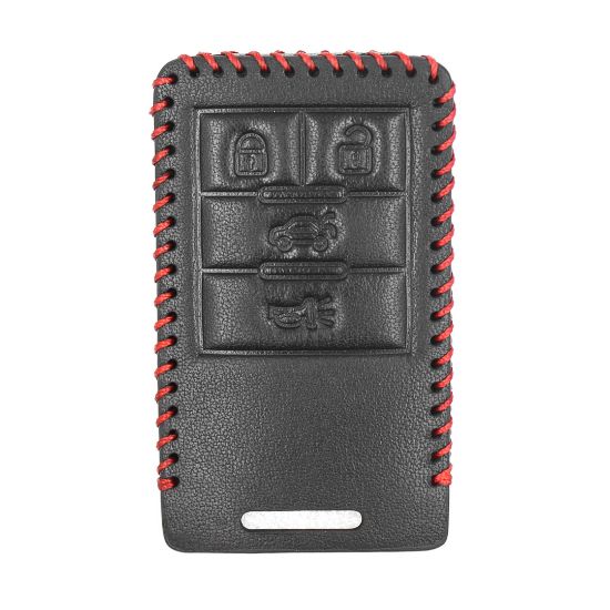New Aftermarket Leather Case For Cadillac Smart Remote Key 3+1 Buttons High Quality Best Price | Emirates Keys
