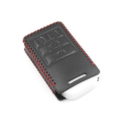 New Aftermarket Leather Case For Cadillac Smart Remote Key 3+1 Buttons High Quality Best Price | Emirates Keys