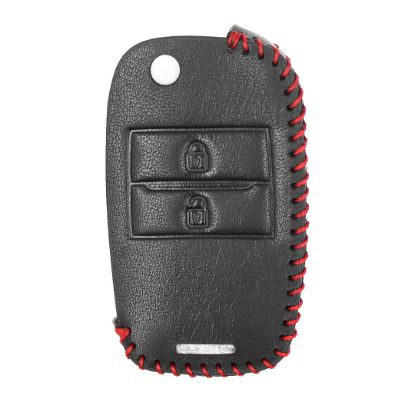 New Aftermarket Leather Case For Kia Flip Remote Key 2 Buttons KA-J High Quality Best Price | Emirates Keys