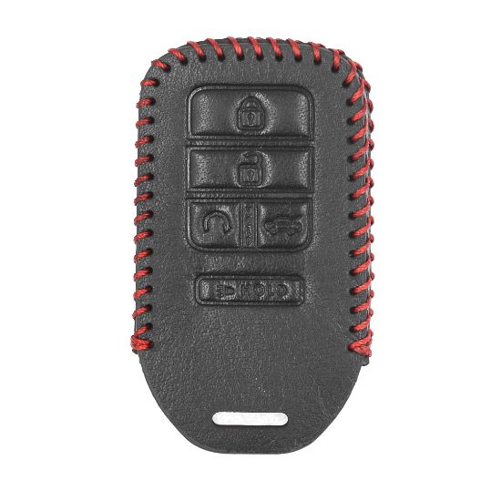 New Aftermarket Leather Case For Honda Smart Remote Key 4+1 Buttons High Quality Best Price | Emirates Keys