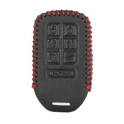 New Aftermarket Leather Case For Honda Smart Remote Key 6+1 Buttons High Quality Best Price | Emirates Keys