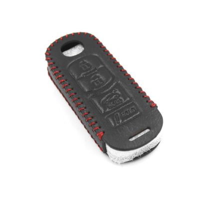 New Aftermarket Leather Case For Mazda Smart Remote Key 3+1 Buttons High Quality Best Price | Emirates Keys
