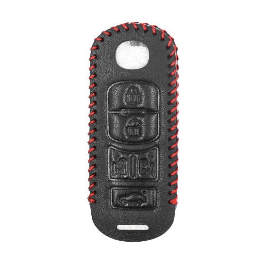 New Aftermarket Leather Case For Mazda Smart Remote Key 5 Buttons High Quality Best Price | Emirates Keys