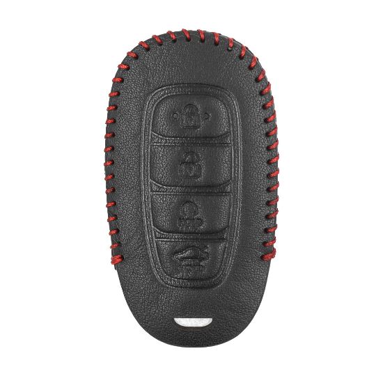 New Aftermarket Leather Case For Hyundai Smart Remote Key 4 Buttons HY-X High Quality Best Price | Emirates Keys