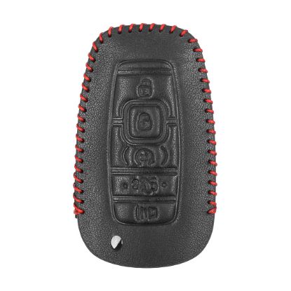 New Aftermarket Leather Case For Lincoln Smart Remote Key 4+1 Buttons LK-D High Quality Best Price | Emirates Keys