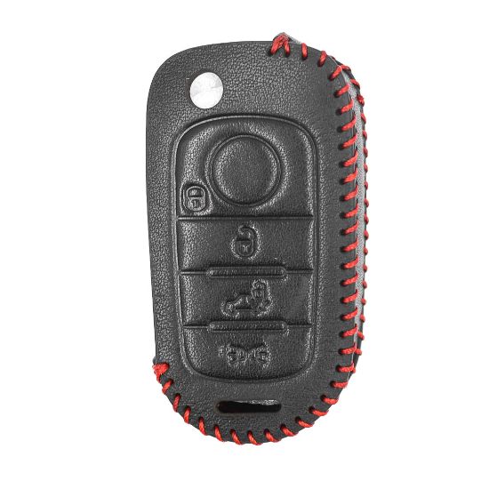 New Aftermarket Leather Case For Fiat Flip Remote Key 4 Buttons FIA-C High Quality Best Price | Emirates Keys