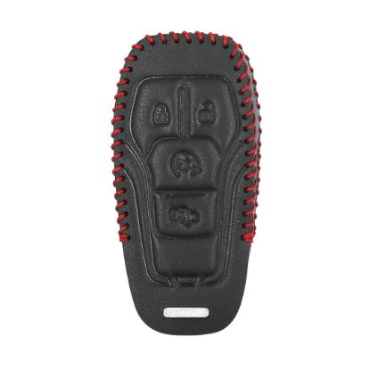 New Aftermarket Leather Case For Lincoln Smart Remote Key 4 Buttons LK-A High Quality Best Price | Emirates Keys