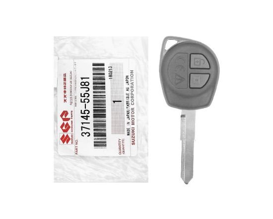 NEW Suzuki Jimny 2016 Genuine/OEM Remote Key 2 Buttons 433MHz 4D-65 Chip Manufacturer Part Number: 37145-55J81 / 3714555J81 | Emirates Keys