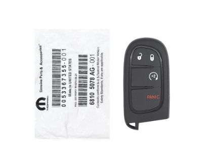 New Jeep Cherokee Genuine/OEM Smart Key 2014 2017 Remote 4 Buttons 433MHz Manufacturer Part Number: 68105078AG  | Emirates Keys