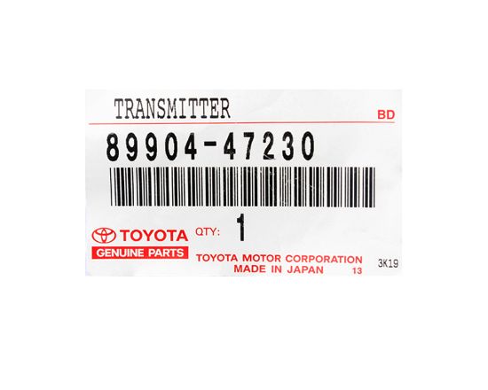 NEW Toyota Prius 4Runner Venza 2010 019 Genuine Smart Key Remote 3 Buttons 315MHz 89904-47230, 89904-47371 FCCID :HYQ14ACX | Emirates Keys