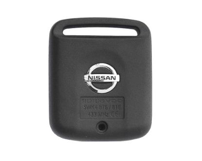 Brand New Nissan Qashqai Navara Micra 2003-2010 Genuine/OEM Remote Head Key 2 Buttons 433MHz 28268-AX61A, FCCID: 5WK4-876 | Emirates Keys