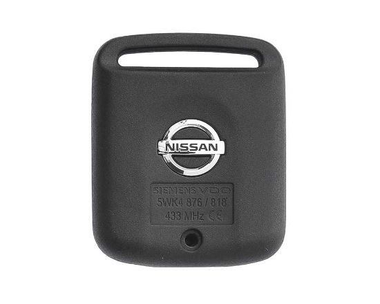 Brand New Nissan Qashqai Navara Micra 2003-2010 Genuine/OEM Remote Head Key 2 Buttons 433MHz 28268-AX61A, FCCID: 5WK4-876 | Emirates Keys