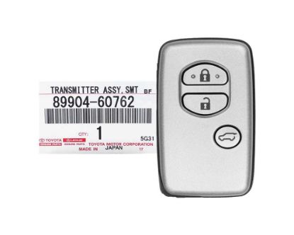 New Toyota Prado 2010-2017 Genuine/OEM Smart Remote Key 3 Button 433MHz FSK 89904-60760 / 89904-60761 / 89904-60762 / 89904-60540 / 89904-60541