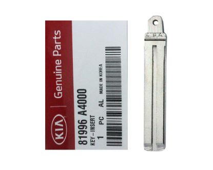 New KIA Optima Sportage Genuine / OEM Flip Remote Key Blade OEM Part Number: 81996-A4000 Compatible Part Number: 81996-F1000 | Emirates Keys