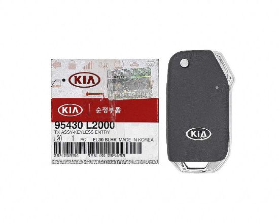 NEW KIA K5 2020-2021 Genuine/OEM Flip Remote Key 4 Buttons 433MHz 95430-L2000 95430L2000, FCCID: CQOTD00660 | Emirates Keys 