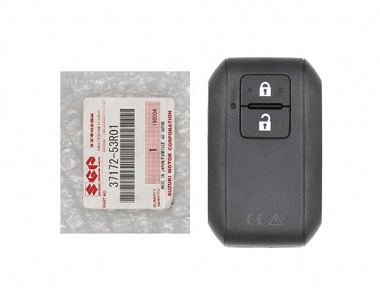 NEW Suzuki Baleno 2020 Genuine/OEM Smart Remote Key 2 Buttons 433MHz Manufacturer Part Number: 37172-53R01 / 37172-53R02 | Emirates Keys