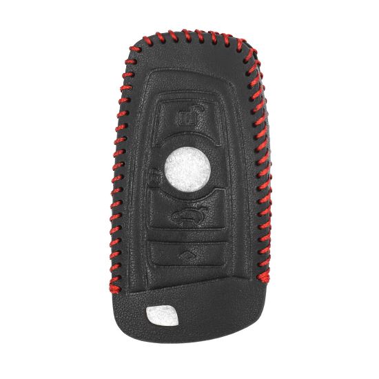 New Aftermarket Leather Case For BMW CAS4 F Series Remote Key 4 Buttons High Quality Best Price | Emirates Keys